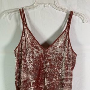 Crushed velvet camisole from American Eagle
